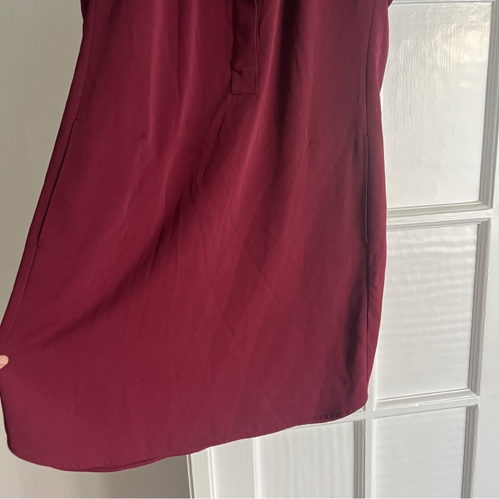 Vince Cranberry Red shift dress - Picture 8 of 15
